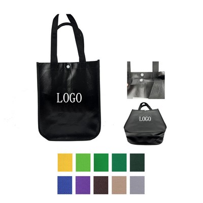 Round Corner Non Woven Laminated Tote Bags