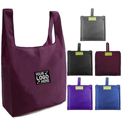 Reusable Eco Friendly Folding Shopping Tote Bag