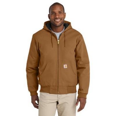 Carhartt® Quilted-Flanne-Lined Duck Active Jacket