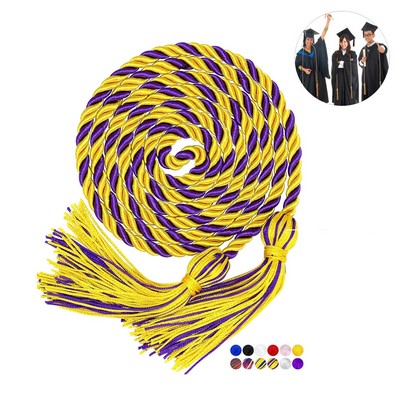 Graduation Honor Cord with 4 Inch Tassels