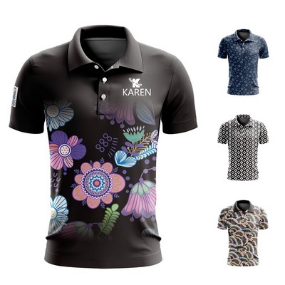 Standout Performance Short Sleeve Golf Apparel Polo Shirt