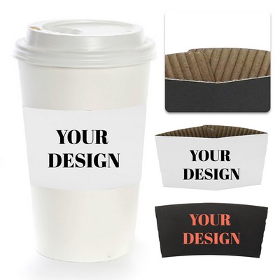 Disposable Corrugated Paper Cup Sleeve