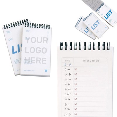 TodoList Planner Coil Notebook