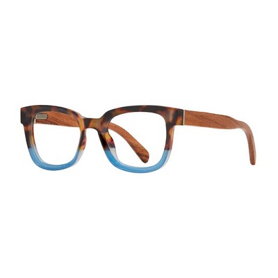 Iris Tortoise Blue Reading Glasses w/Blue Light Filtering Lens