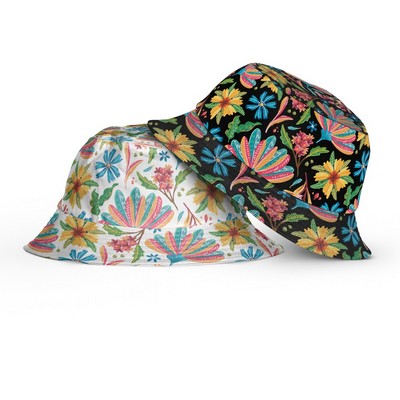 Rush - Polyester Twill Reversible Sublimation Bucket Hat