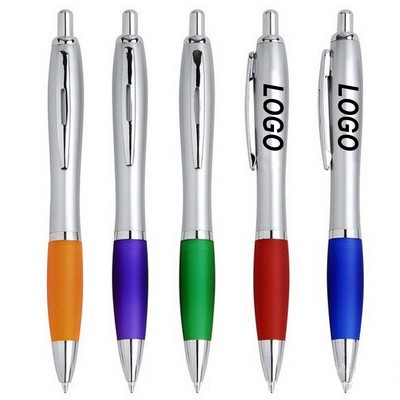 Elegantly Designed Ballpoint Pen with Anti - Slip Rubber Grip