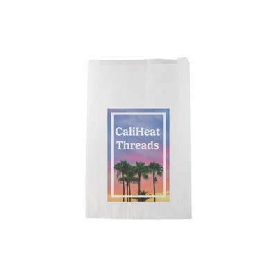 White Kraft Merchandise Bag - (12 x 2 3/4 x 18)