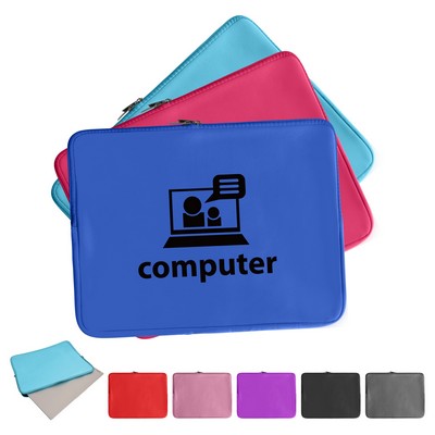 Neoprene Padded Zippered Laptop Sleeve