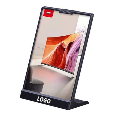 A6 L-Shape Acrylic Table Sign Displays Holder