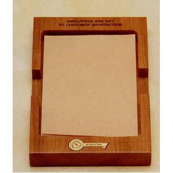 5-1/5"x8" Walnut 4"x6" Tablet Holder (3p)