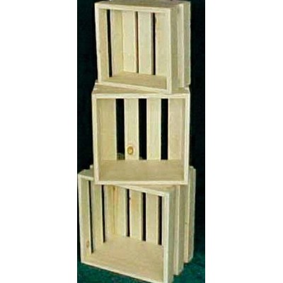 Store Display Wooden Crate (6"x7 1/4"x5 1/2")