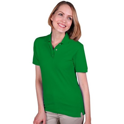 Ladies' Scotchgard™ Treated Short Sleeve Pique Polo Shirt