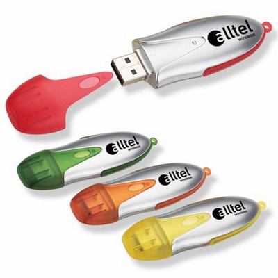 8 GB Jupiter USB Flash Drive w/Key Chain