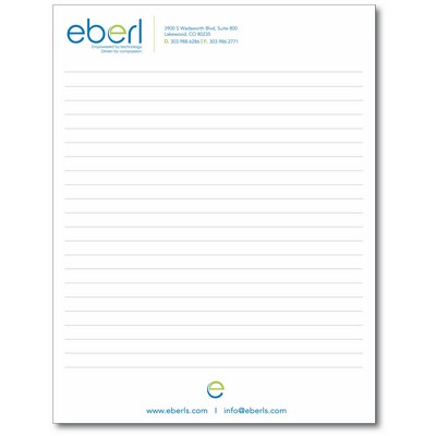 8 3/8" x 10 7/8" 50-Sheet Notepad