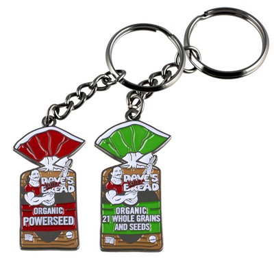 Die Struck Soft Enamel Custom Keychain