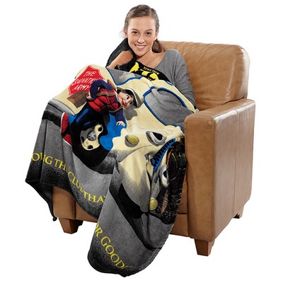 Overseas Printed Tahoe Microfleece Throw (50"x60")