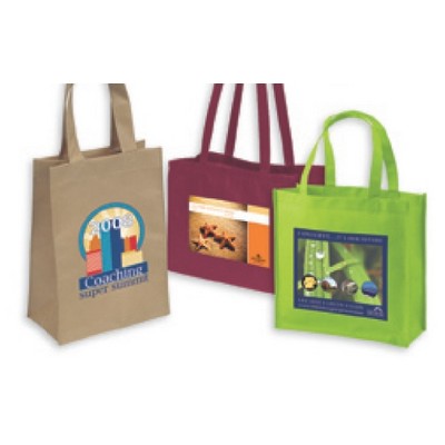 4-Color Process Tote Bag w/28" Handles (16"x 6"x 12")