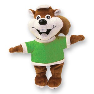 Custom Plush Squirrel w/ Shirt