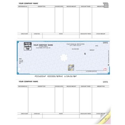 High Security Laser OCR Accounts Payable Check (1 Part)