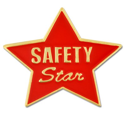 Safety Star - Red Pin