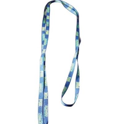 Recycled Polyester Dye Sublimated 3/8"x45" Shoelaces (Domestically Produced)