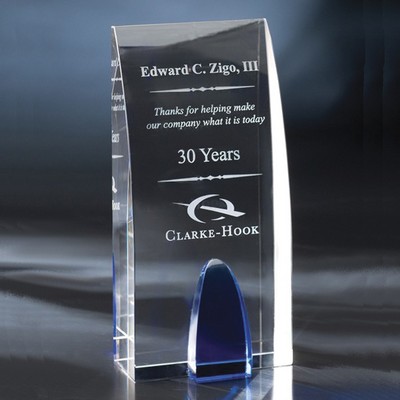 8 3/4" Bolsa Chica Crystal Award