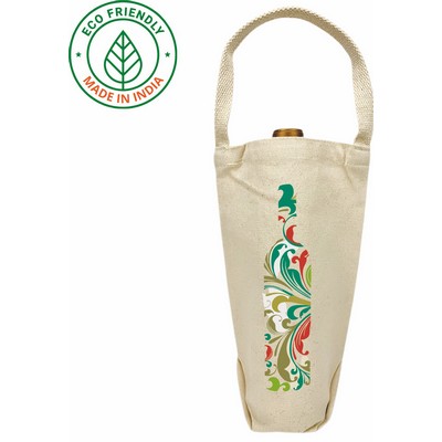 One Bottle Wine Bag Eco Friendly Canvas Tote