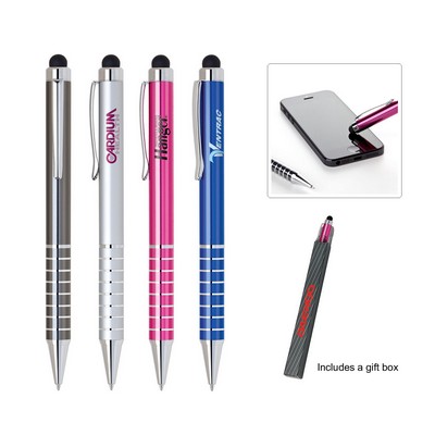 2 In 1 Twist Screen Touch Pen.