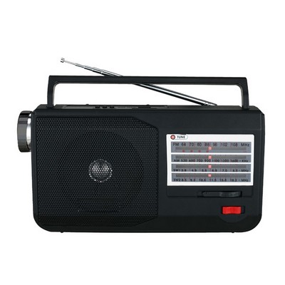 SuperSonic 5 Band AM/ FM/ TV/ SW/ Radio w/ SD Card Slot & Flashlight