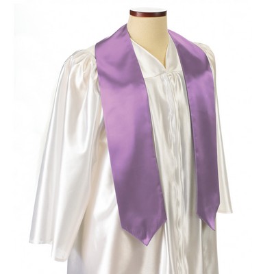 Lavender 72" Graduation Stole