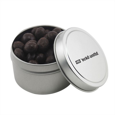 Round Tin w/Choc Espresso Beans