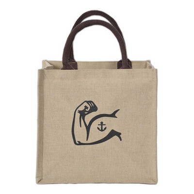 "Costa" Juco Jute/Cotton Tote Bag