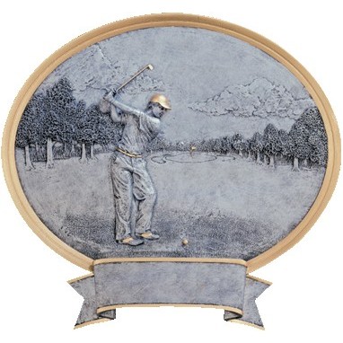 Male Golf Legend Resin Award 6" Tall