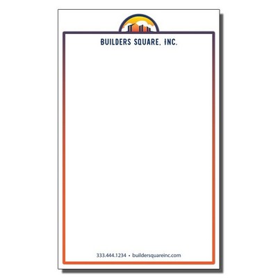 Full-Color Notepads - 25 Sheets (5" x 8")