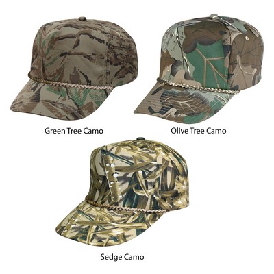 Camo Cotton Twill Cap