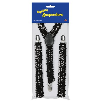 Sequined Suspenders