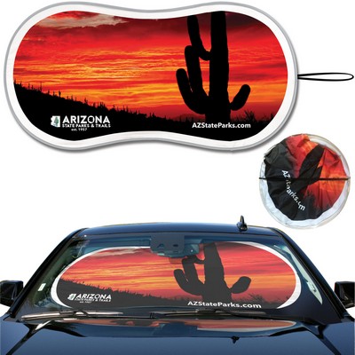 Prest-O-Shade® FX Full Color Full Almost Bleed Single Loop Sun Shade AutoSunShade