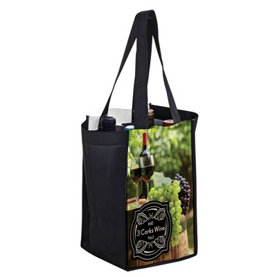 Sublimated Printed Non Woven Shopping Bags