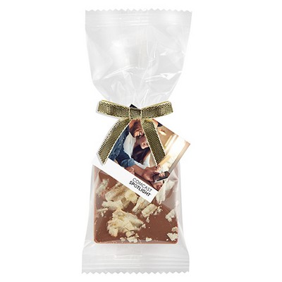 Bite Size Belgian Chocolate Square Gift Bag - Potato Chips