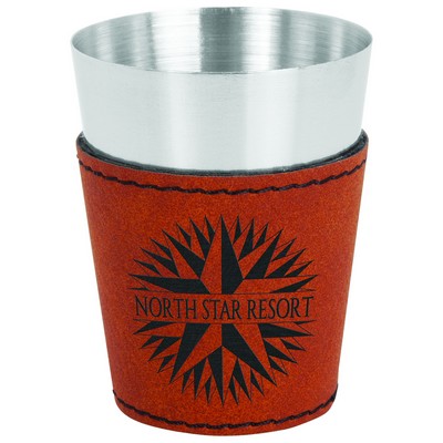 Rawhide 2 Oz. Leatherette Shot Glass