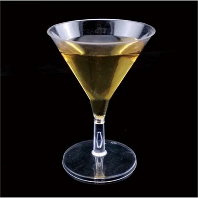 2 Oz. Plastic Mini Martini Glass