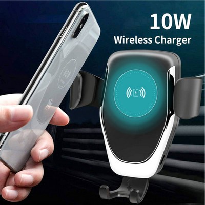 2 in 1 Wireless Car Charger Mount Wireless Charing Car Mount