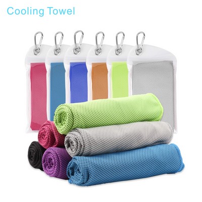 SCT11 Cooling Towels(40"x 12") Ice Towel Microfiber Towel