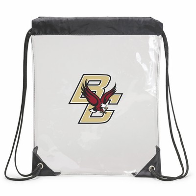 Frankie Vinyl Drawstring Backpack