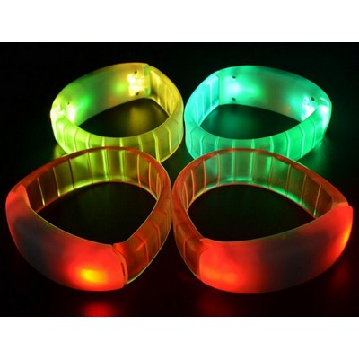 Plastic LED Flashing Bracelets