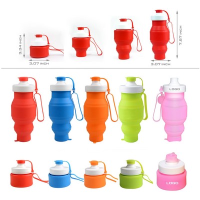 Collapsible Silicone Bottle