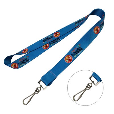 Sublimation Lanyard w/ J hook