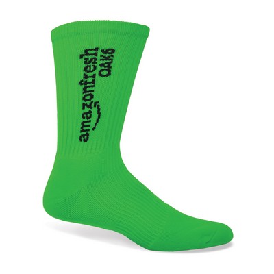 Import Moisture Wicking Basketball Sock w/Knit-In Logo