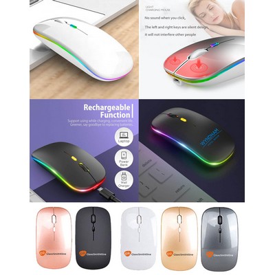 Kidder iBank® LED Wireless Mouse with Built-in rechargeable battery