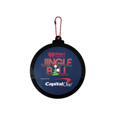 2-Sided LP Vinyl Record Ornament - 2-Sided Custom Imprint